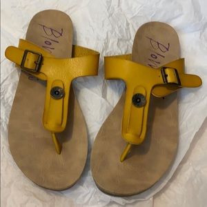 Yellow Sandals